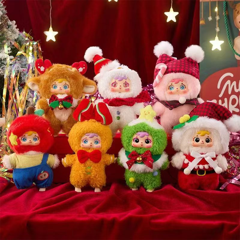 三小毛（Samuel） 圣诞晚安曲盲盒（有编码）挂件公仔盲盒玩具玩