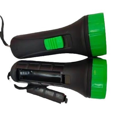 Strong light outdoor flashlight, portable mini battery flashlight, cross-border camping lighting LED handheld power plant direct sales Item Picture