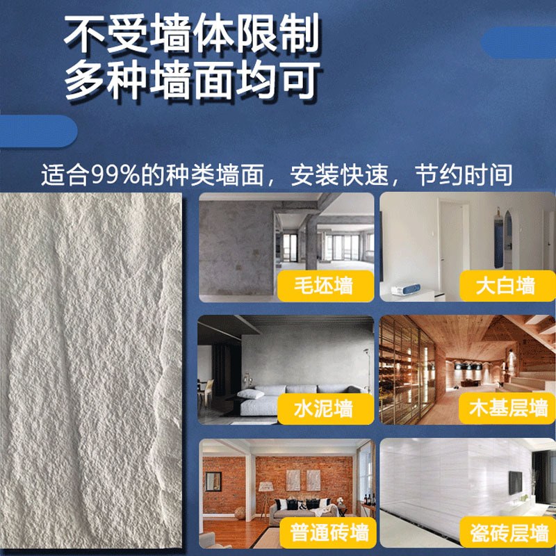 pu石皮轻质文化石聚氨酯仿真石材人造石内外墙石板材仿石材背景墙产品图