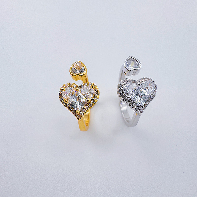 Новое кольцевое кольцо с открытыми кольцами от коликона, высококачественное кольцо любви, изящное и тонкое, с тонкими и роскошными брекетами