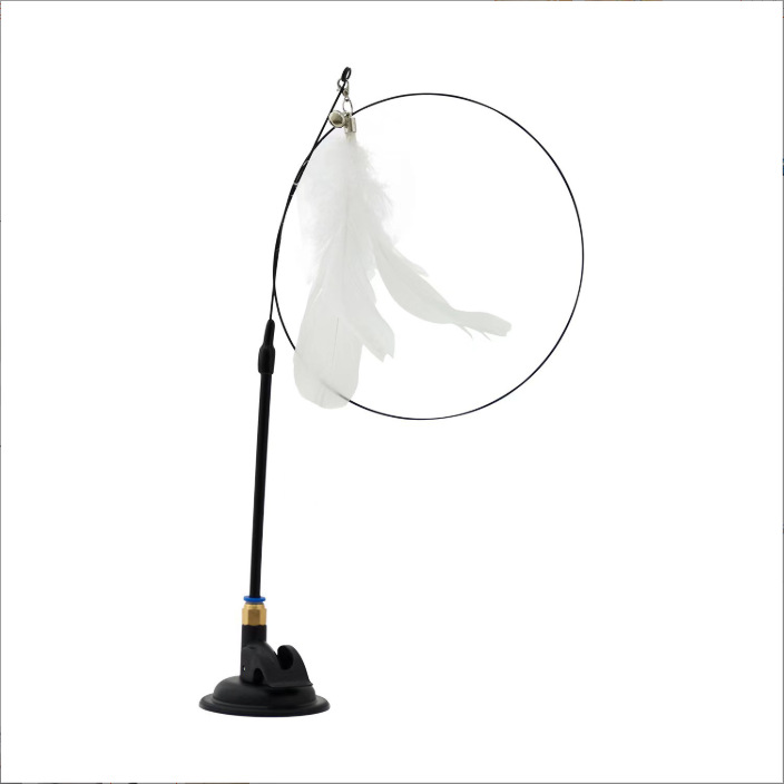 Cat toys, cat teasing sticks, self-entertaining and stress-relieving gadgets, long rods with suction cups, a comprehensive collection of pet cat toys for little cats to play with Item Picture