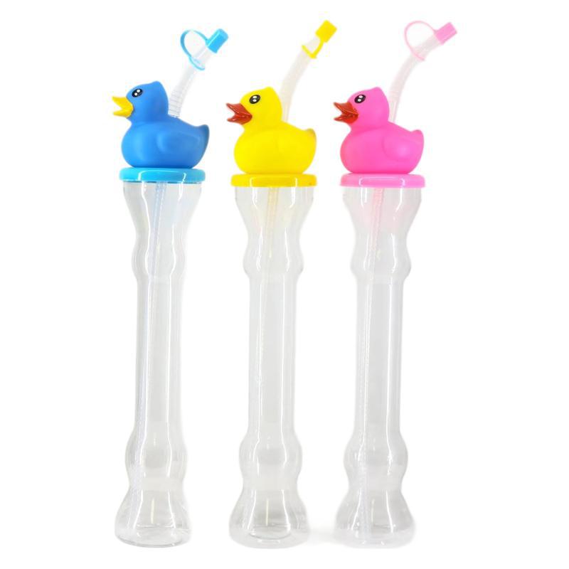 Creative plastic long-necked cups for bars, KTVS, straw cups, dumbbell drinks, and screw-shaped milk tea cups are available as gifts for portability Specification image
