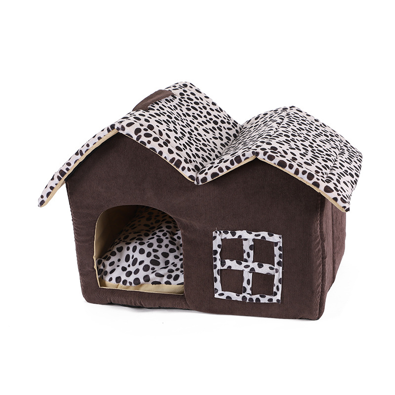 Winter fleece and thickened pet beds, dog beds, universal plush floor MATS for cats and dogs, warm long-haired round beds in stock for wholesale Item Picture