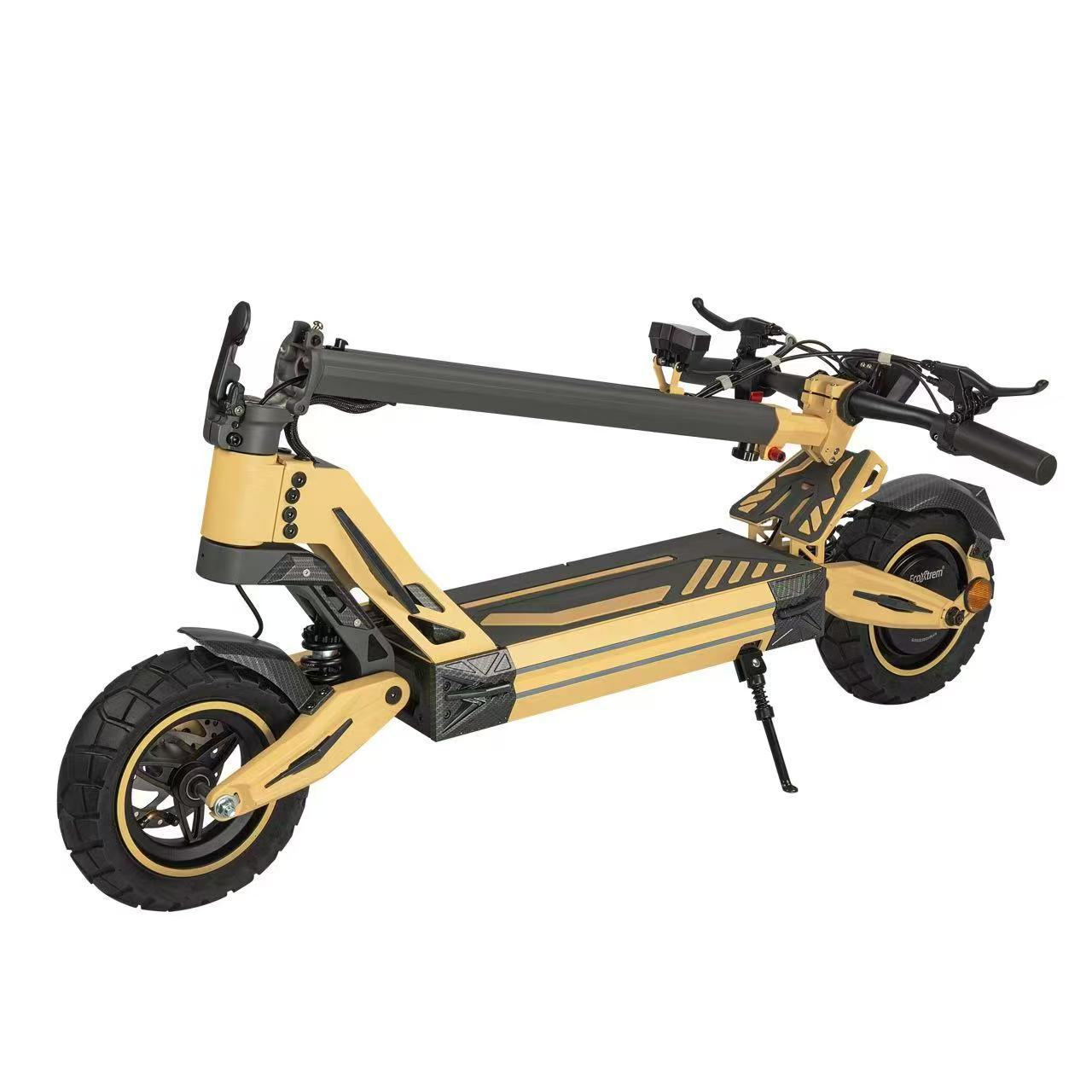 Wholesale of popular cross-border two-wheeled electric scooters, foldable and portable commuting vehicles, and long-range scooters Specification image