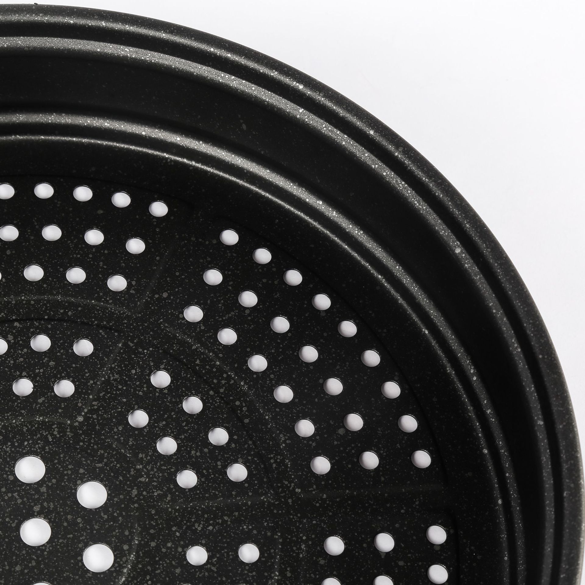 【 Tourmaline Steamer 】 Wholesale of household tourmaline steamer with fine iron non-stick pan, steaming grid tourmaline steamer details Picture