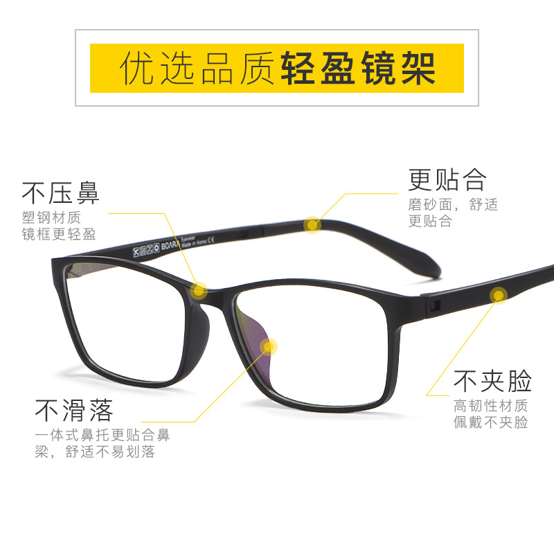 眼镜/跨镜女式2021时尚/眼镜半框/暴龙眼镜/自动变焦老花镜细节图