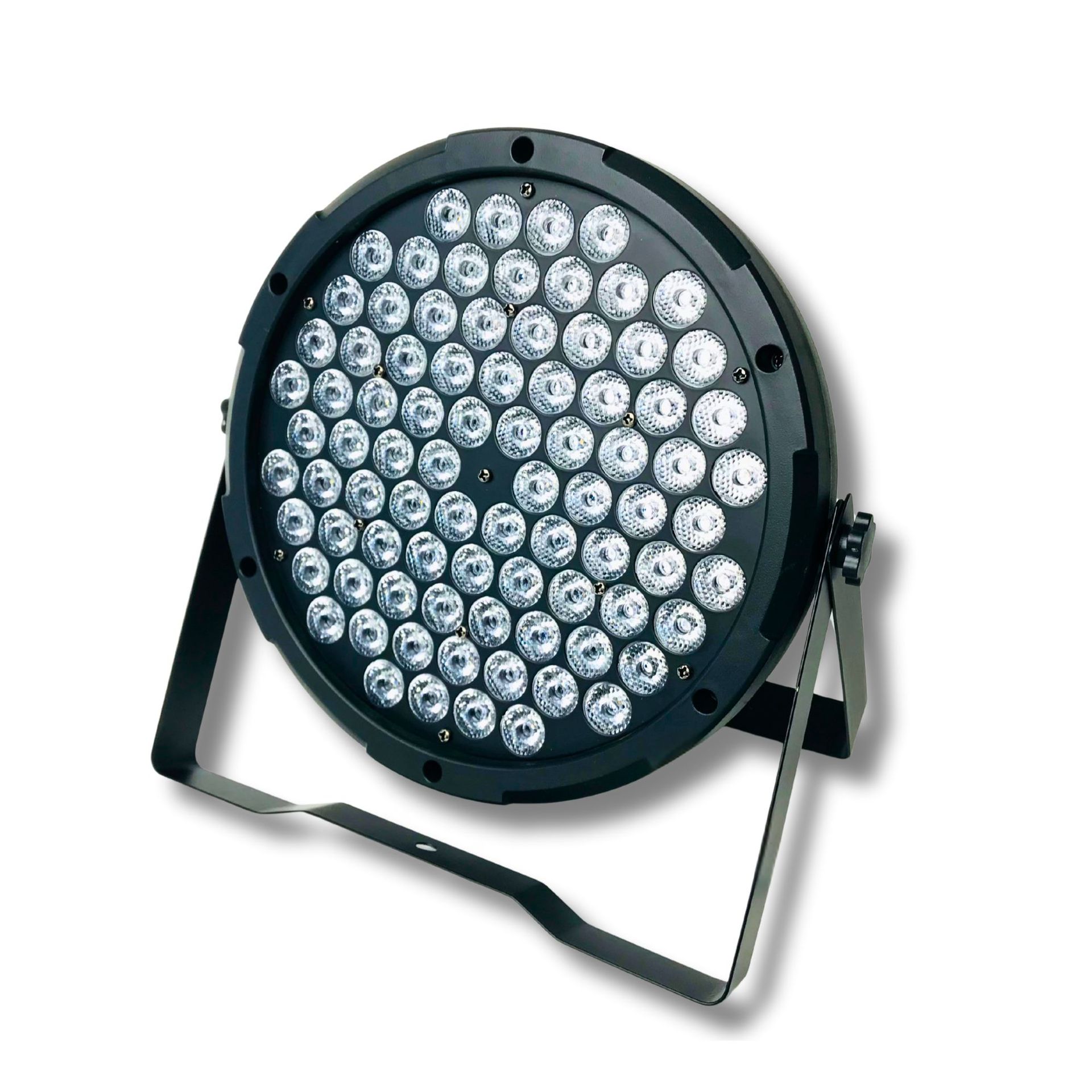 Cross-border bestbest-selling 84-piece full-color private mold handkerchief lamp LED three-color LED handkerchief lamp professional stage engineering lighting fixtures for wedding bars, KTVS, banquet halls, performance dyeing, face lighting and atmosphere Item Picture