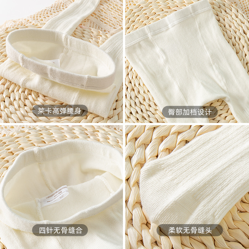 新款儿童连裤袜春秋精梳棉中大码女童连裤袜宝宝打底裤一件代发细节图