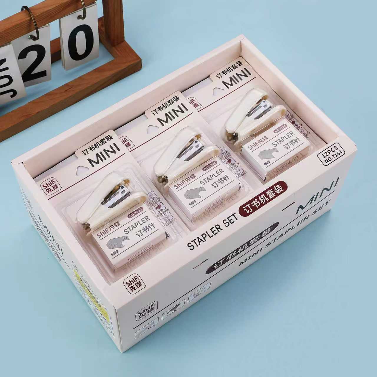 Pioneer 7164 Mini Small Stapler Set for Students' creative and effortless desktop binding supplies details Picture