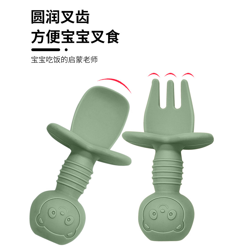 喂养餐具实物图