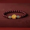 The new lotus bracelet with rotating beads in cinnabar color is a perfect gift for your best friend or girlfriend to bring good luck and wealth Application Scenario