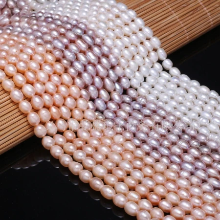Natural freshwater pearl semi-finished product DIY jewelry bracelet necklace jewelry material AA-grade pearl loose beads Natural freshwater pearl semi-finished product DIY jewelry bracelet necklace jewelry material AA-grade pearl loose beads