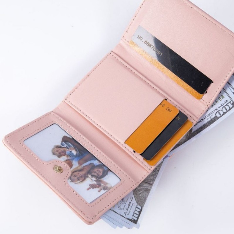 In-stock cross-border large-capacity PU short ladies' wallets, coin holders, wallets, girls' gift bags, student bags for storage Application Scenario