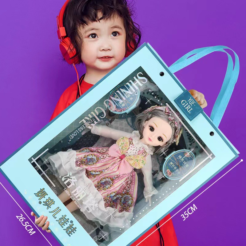 Barbie Doll, realistic princess, girl Playing house gift box set, toy arcade institution enrollment gift Application Scenario