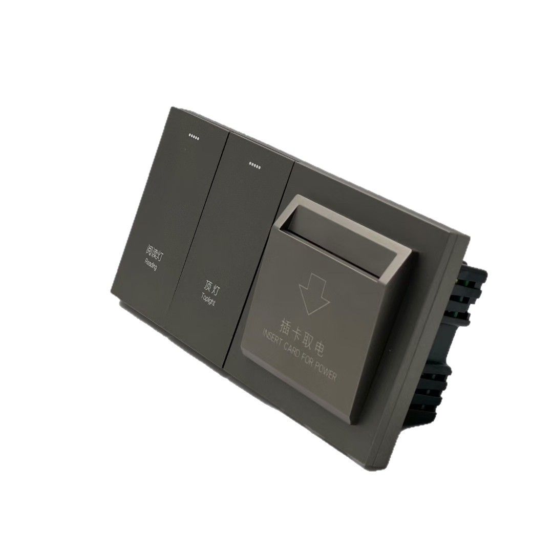 Tuya Smart Hotel zigbee smart scene linkage voice wake-up integrated key switch panel Item Picture