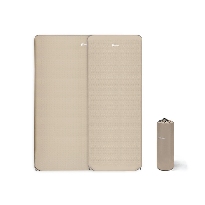 厂家直销户外海绵3cm单人露营充气垫 加宽双人舒适便携折叠气垫床