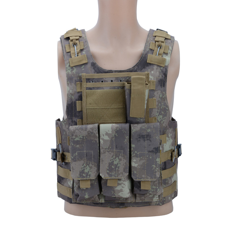Yitu Tactical vest, anti-explosion Special training, PUBG vest, multi-functional vest, CS camouflage vest, training uniform