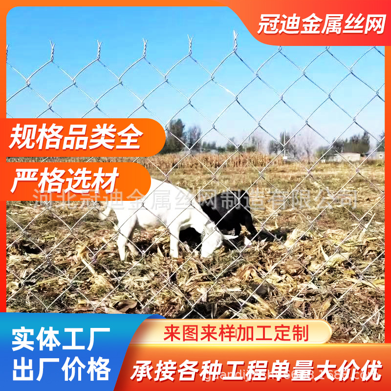 养殖围栏网包塑勾花网铁丝网圈牛圈地狗笼子养殖网草坪网现货批发