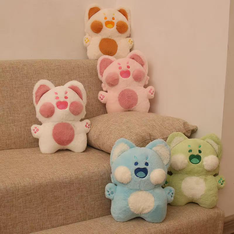 毛绒公仔、玩偶、娃娃实物图