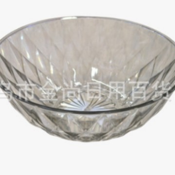 高级轻奢透明果盘蛋糕盘水果盘点心盘家用带盖子菱形纹沙拉碗彩色