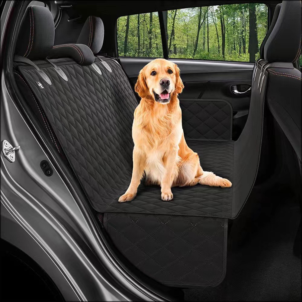 Amazon car rear pet mat, anti-dirt and wear-resistant pet car mat, thickened Oxford cloth dog seat mat wholesale details Picture