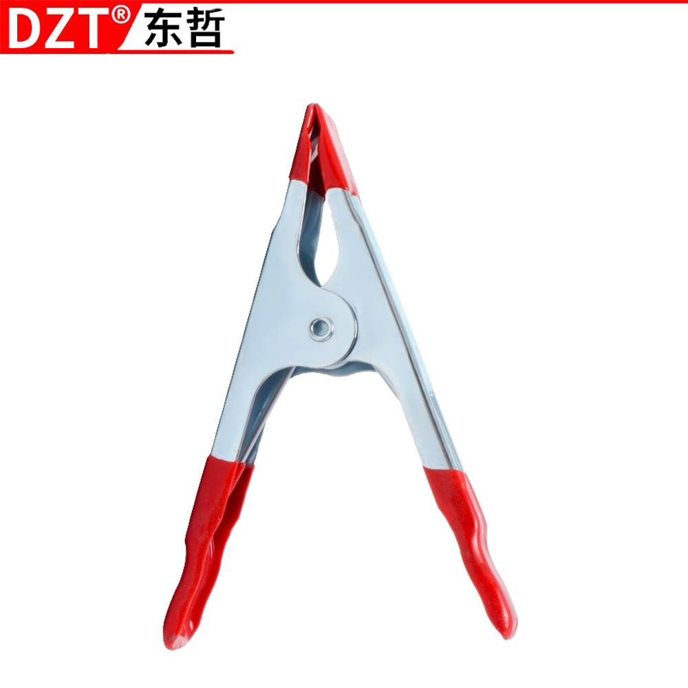 Multi-purpose iron sheet clamp, spring tent, crocodile clamp, 2-inch / 4-inch / 6-inch pointed-mouth type multi-functional woodworking A clamp Item Picture