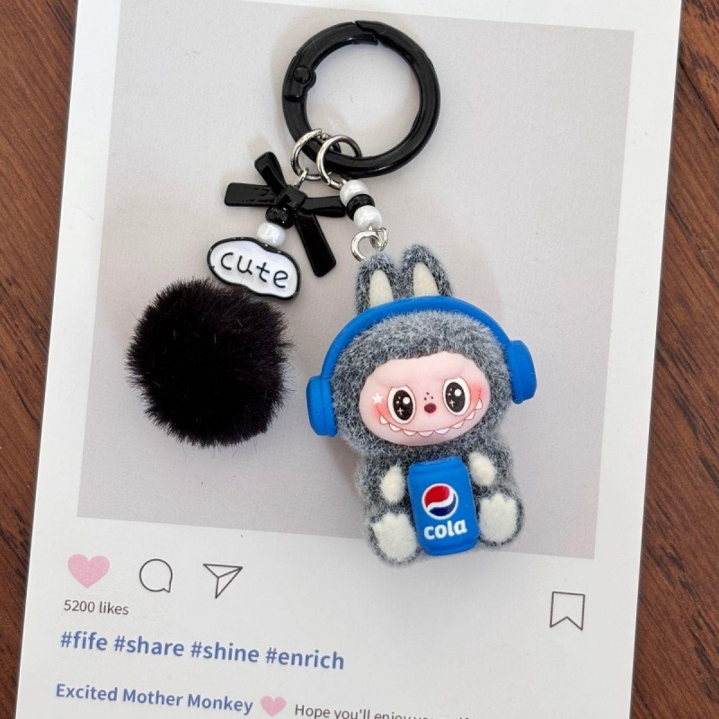 New plush animal keychains, plush pendants, dolls, bags, pendants, creative small gifts, figurines, and mobile phone pendants Application Scenario