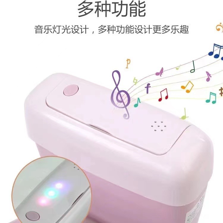Children's toilet, music simulation toilet for boys and girls, enlarged toilet, soft seat cushion, urinal Application Scenario