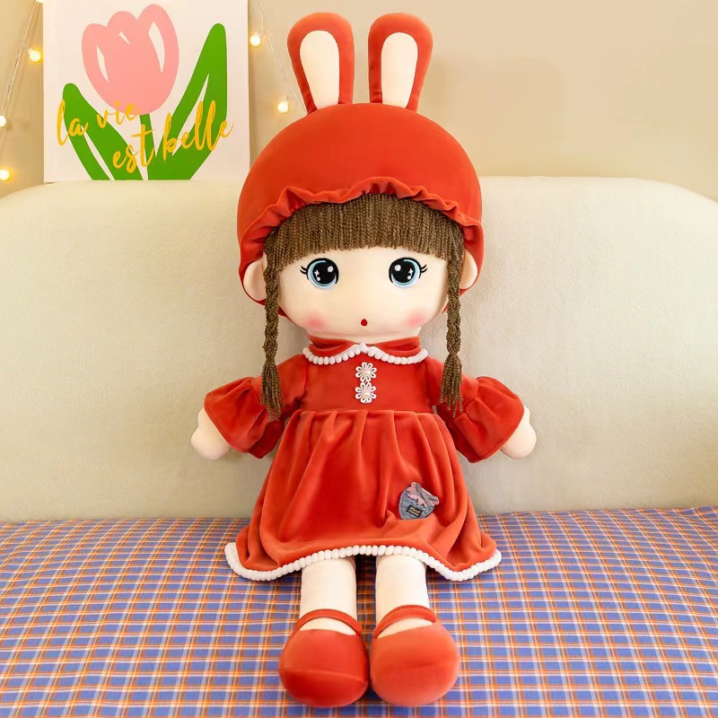 Plush toys, cute rabbit-ear sweetheart dolls, birthday gifts for Princess Feier in foreign trade, home decoration dolls details Picture