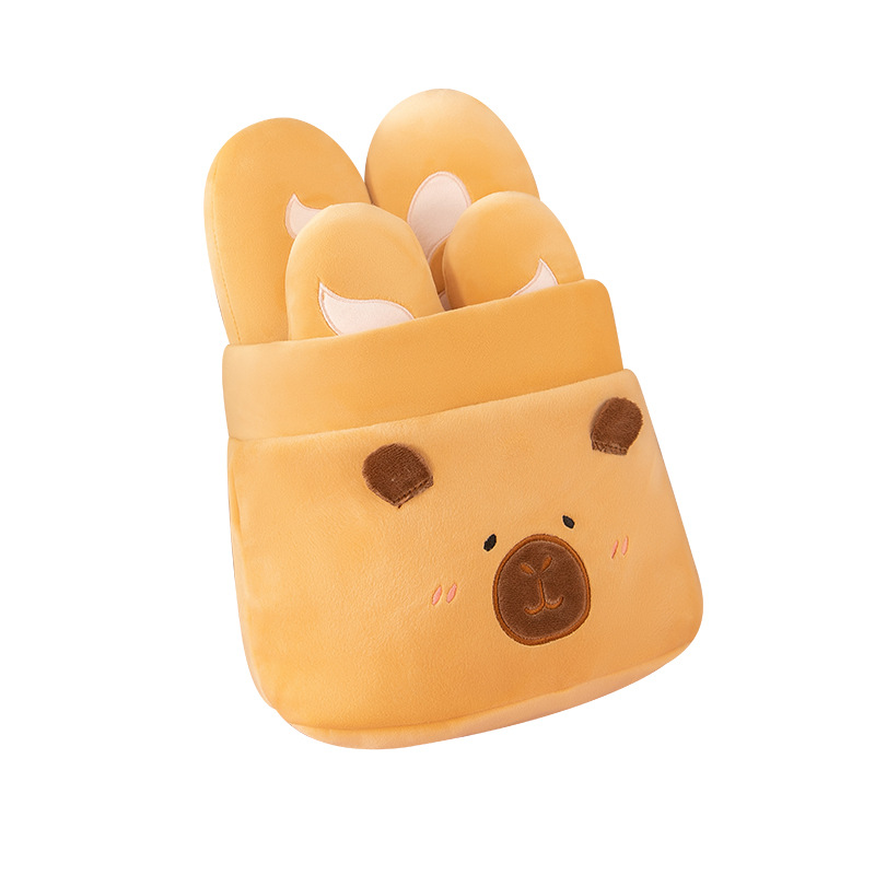 Zai Zai Bakery's capybara fries plush toy doll, a Kabiba doll, is a cute birthday present for your girlfriend Item Picture