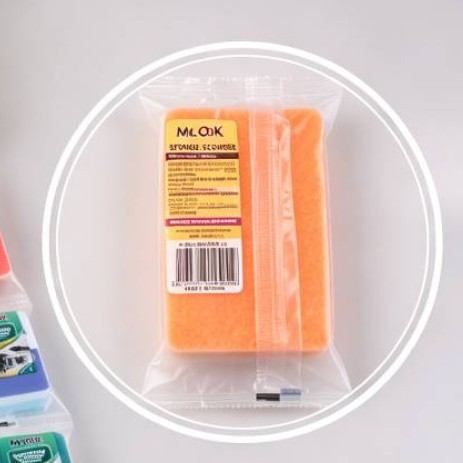 Mr.OK factory direct supply sponge scouring pads, double-sided cleaning sponges, kitchen cleaning sponges, dishwashing sponges, pot scrubbing sponges Specification image