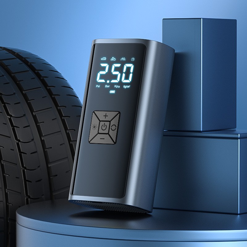 Portable car wireless air pump, portable car air pump, electric high-pressure and high-power car tire air pump Application Scenario