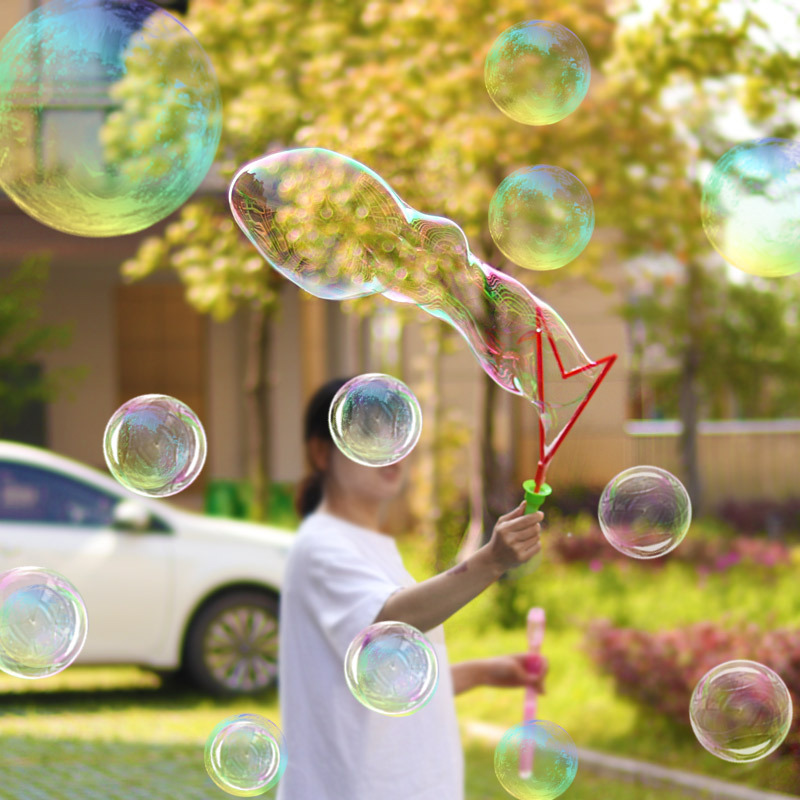 Sword bubble sticks, bubble swords, children's bubble toys, outdoor toys, night market, street stalls, wholesale supplies Application Scenario