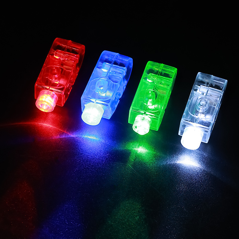 Factory direct sales of luminous finger lights, laser lights, ring lights, and colorful LED lights. Wholesale from street stalls Specification image