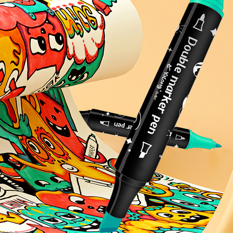 Yalong Cross-border Bestseller 36-color pen set, fabric marker pen, graffiti marker pen, acrylic children's art set Item Picture