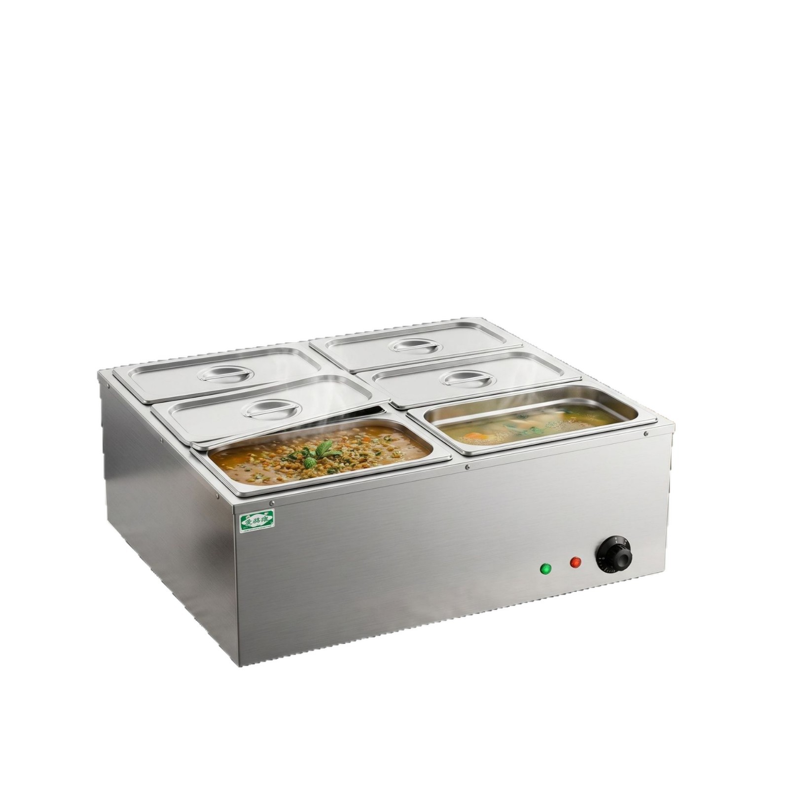 Commercial insulated soup pot, multi-functional constant-temperature soup stove, milk tea shop sauce insulated pot, canteen insulated rice table Item Picture