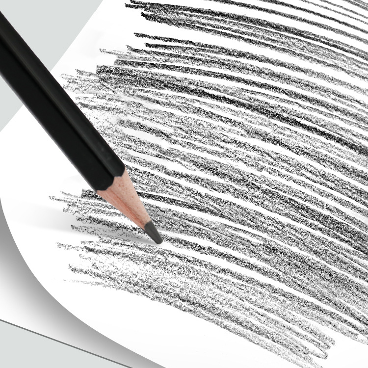 YL83015-4B high-quality student pencil standard drawing pencil details Picture