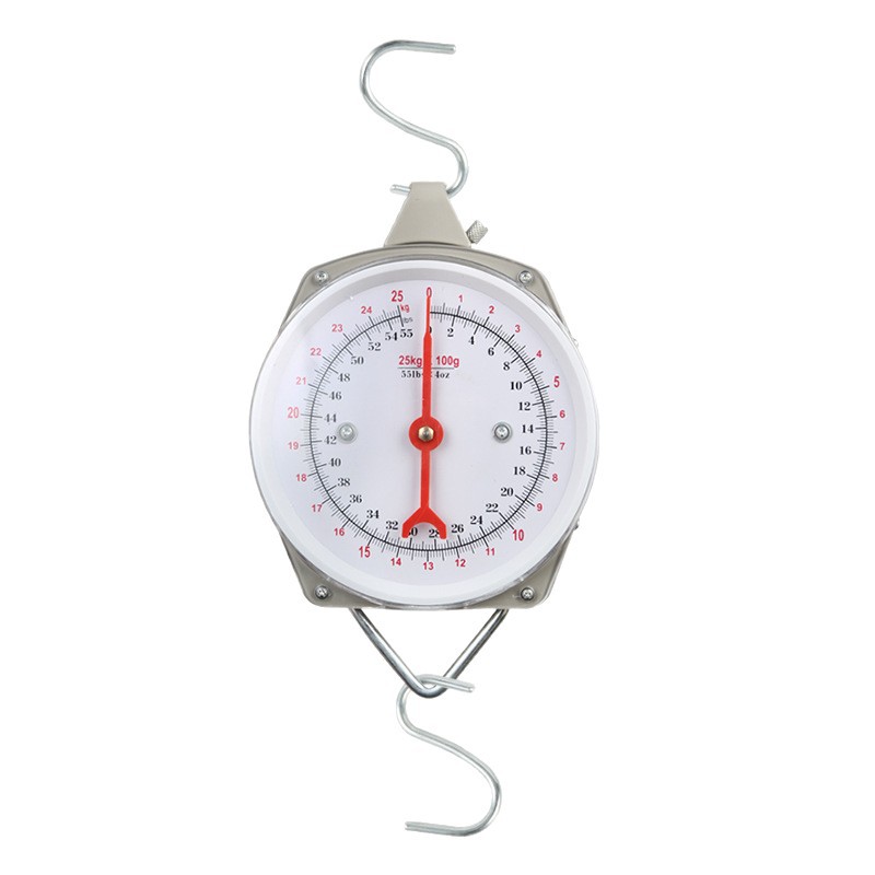 Cross-border exclusive 25KG mechanical spring scale, baby scale with pants, hand-held scale, crochet hook scale, household baby scale Item Picture