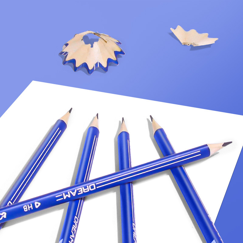 yalong Foreign Trade HB Pencils, triangular rods, office pencils, student pencils with eraser tips wholesale details Picture