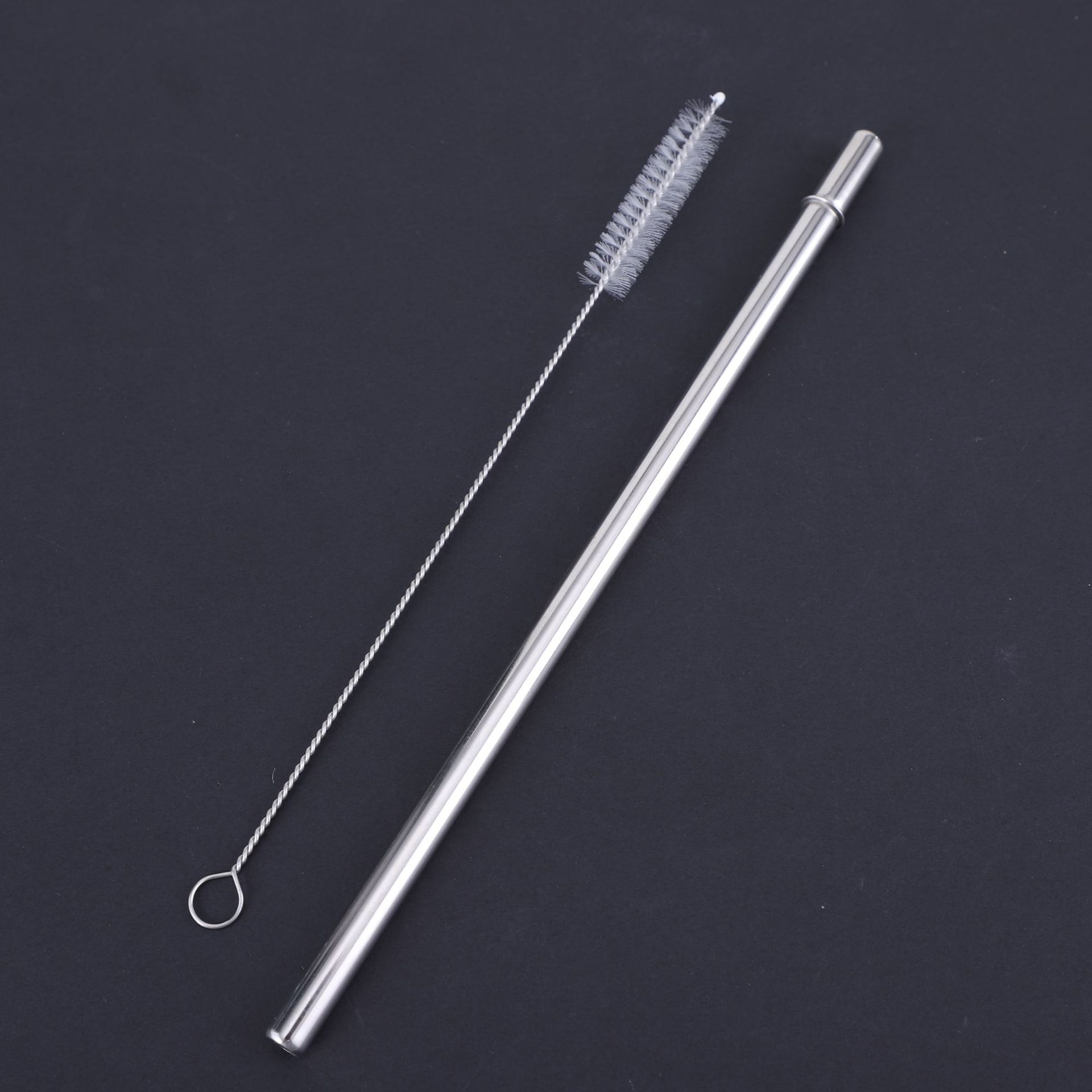 Factory wholesale straw inner wall cleaning brushes, pipe brushes, ice cube cups, special transparent test tube brushes, straw cleaning tools details Picture