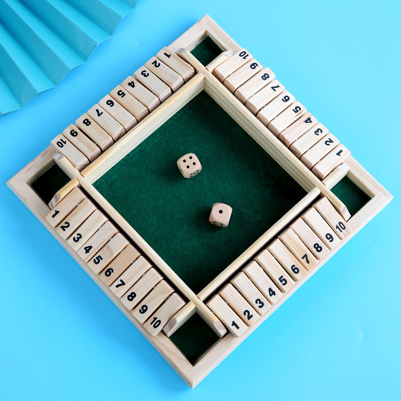 双面数字四面翻牌桌游p0.36真心话大冒险KTV酒吧聚会休闲助兴游戏产品图