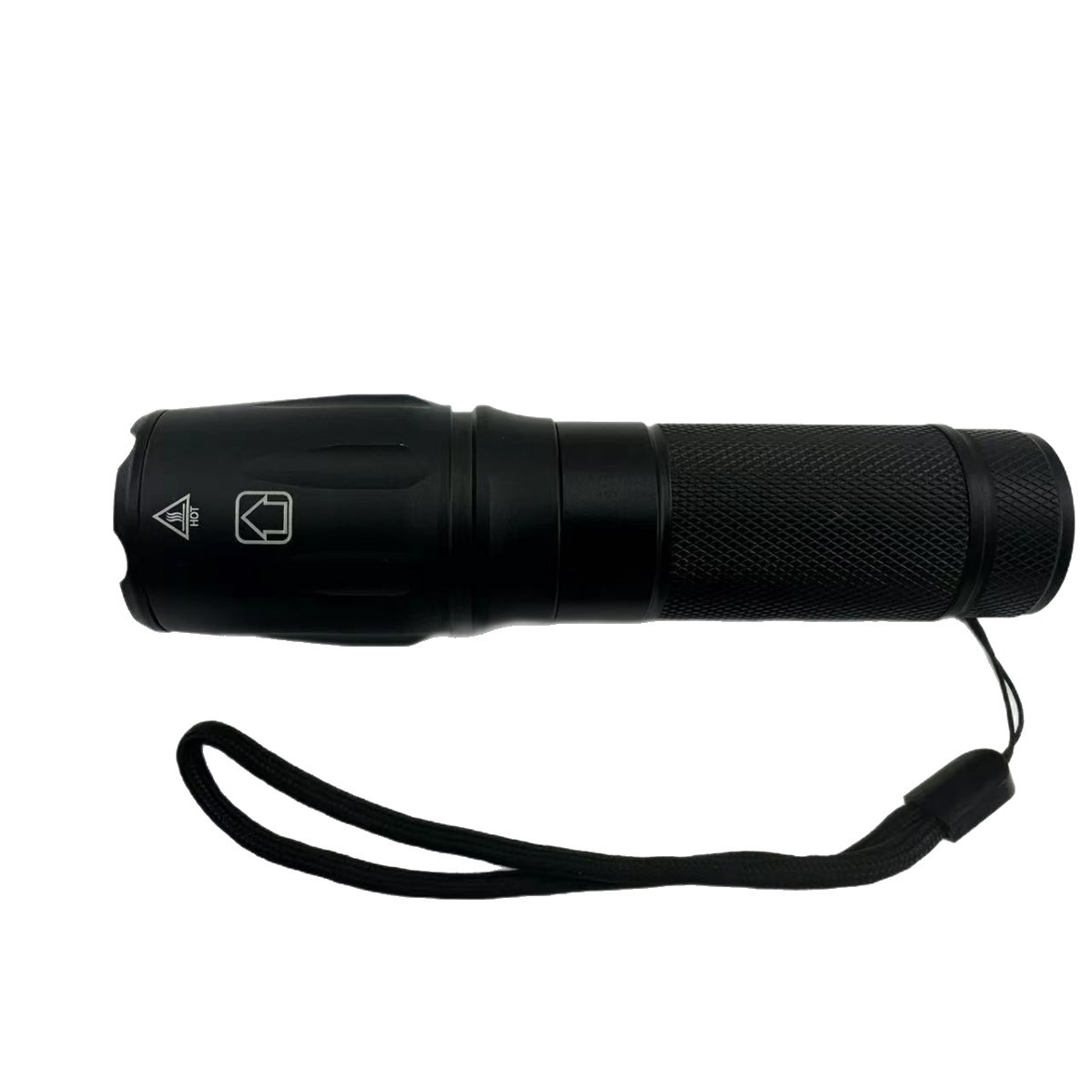 L2 telescopic zoom high-intensity flashlight LEDT6 wick telescopic focusing long-range set 878 rechargeable flashlight Item Picture