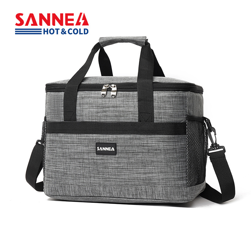 SANNE Cross-border Oxford cloth lunch box bags, hand-purified color takeout bags, outdoor picnic insulated and fresh-keeping bento ice packs Application Scenario