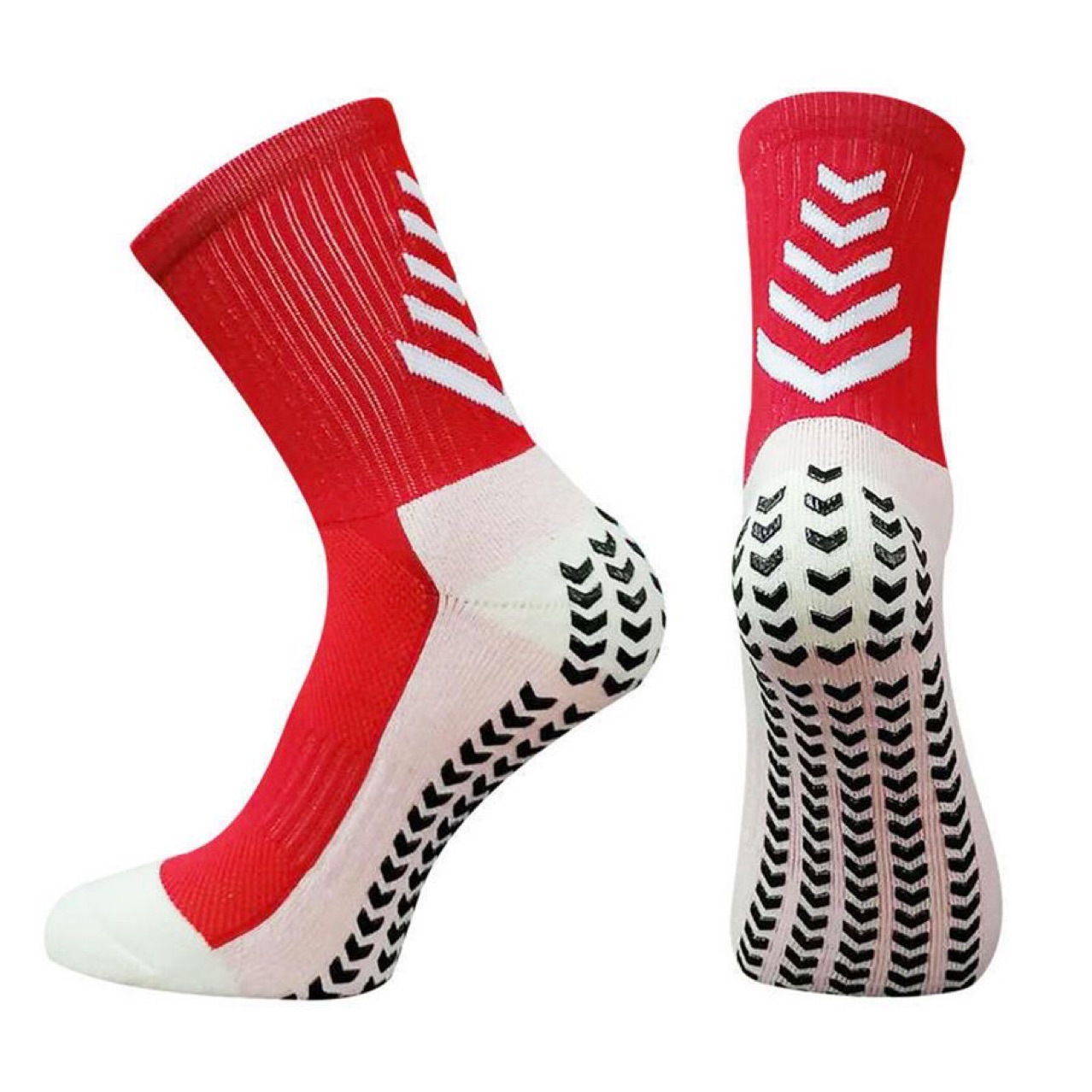 Cross-border football socks, men's mid-tube sports socks, running socks, anti-slip silicone, thickened towel bottom, wear-resistant and sweat-absorbent Application Scenario