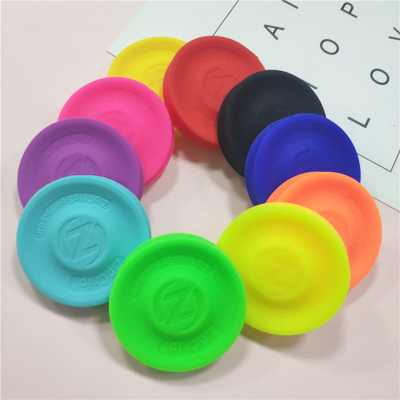 Cross-border hand-pushed frisbee toy logo, adult outdoor sports competition creative toy, mini pet flying saucer wholesale Specification image