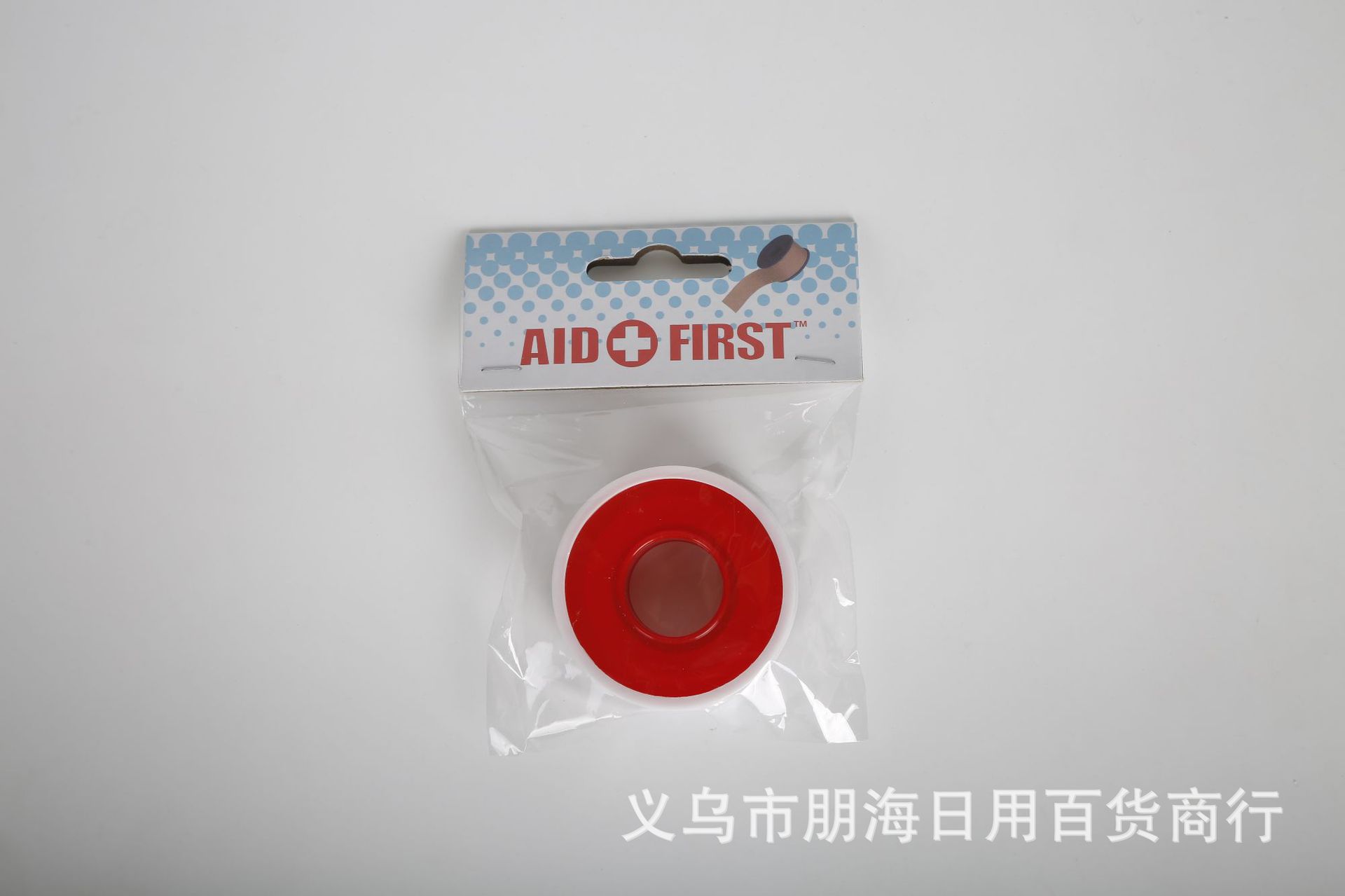 白棉布运动胶带(红芯白套)1.25cm*5m*10卷*48盒热熔胶白棉布胶带