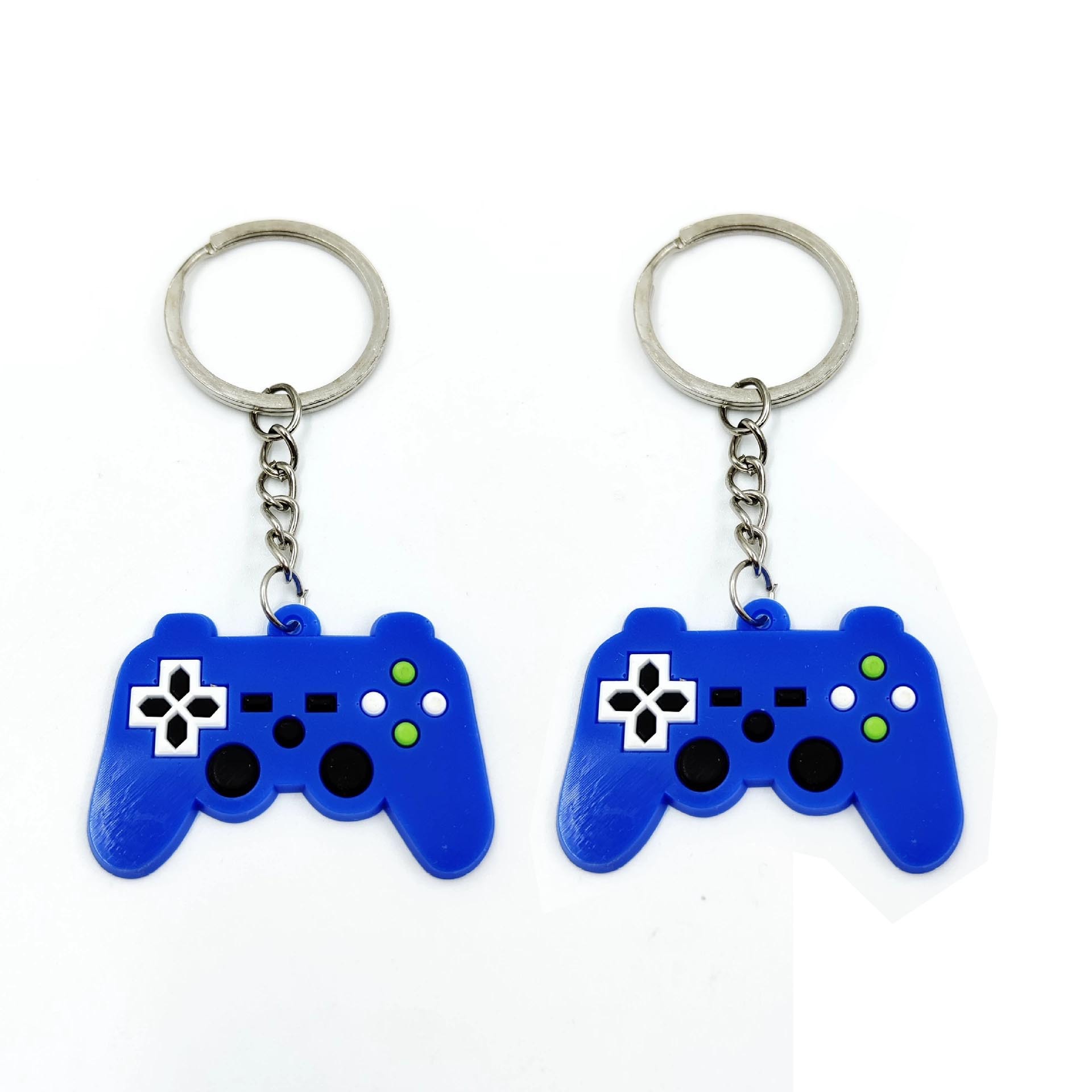 Creative new key chains, PVC game console handles, keychains, cars, festival party small gifts wholesale, fun for children Specification image