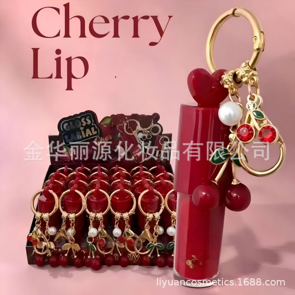 最新爆款cherry lip gloss樱桃唇蜜 lip honey蜂蜜唇彩草莓唇油巧克力唇釉