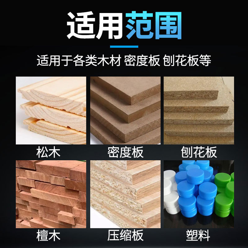 Woodworking square hole drill, bearing steel, woodworking square hole opener, square tenon drill, square eye drill, drilling bit, corner tenon drill Application Scenario