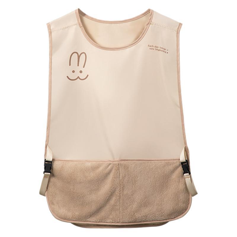 Apron kitchen household waterproof, oil-proof, washable hand vest sleeveless cover, high-end work clothes for dining and cooking Item Picture